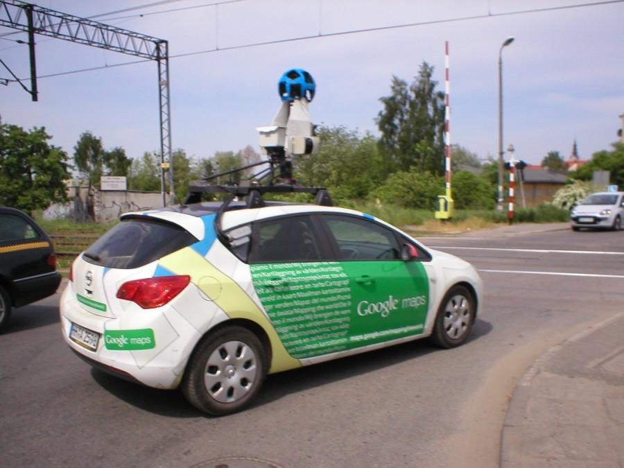 WUJEK GOOGLE FOTOGRAFUJE ELBLĄG, A MOŻE I MARECKIEGO :-)