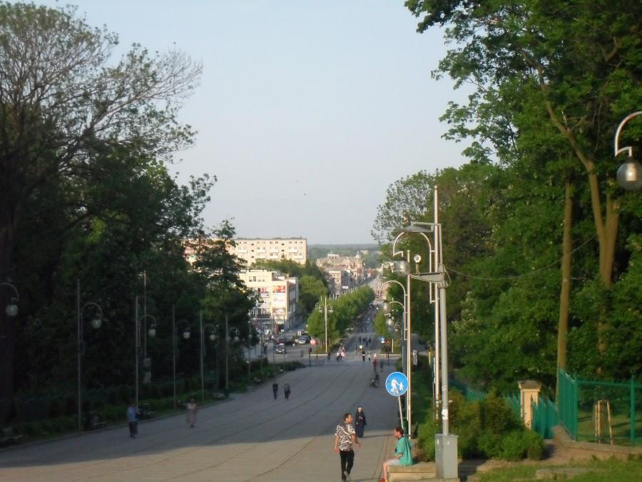widok na aleje