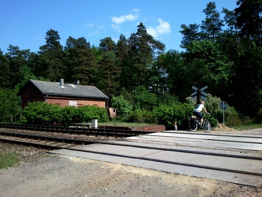 Przejazd kolejowy w Śliwinach