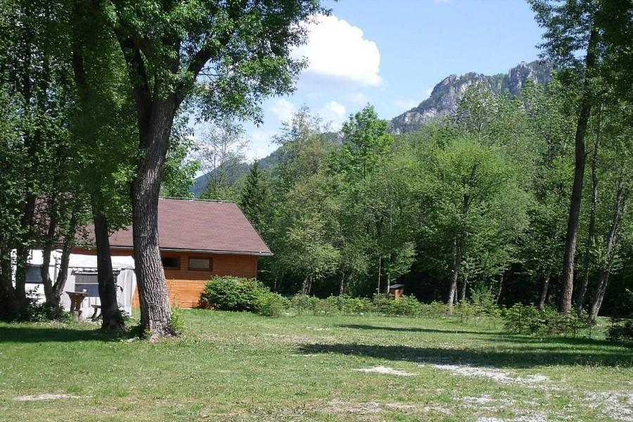 Widok z campingu, przed sezonemk jeszcze pusto:)