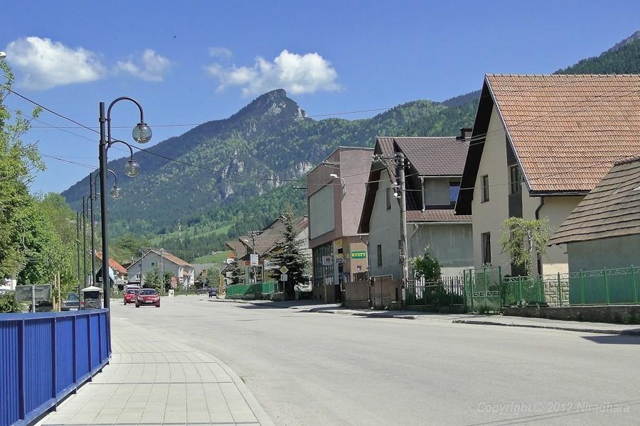 Terchova z Rozsutcem w tle