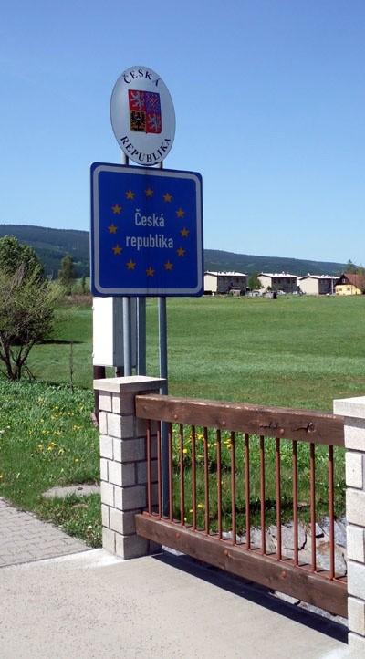 Wjeżdżam do Czech