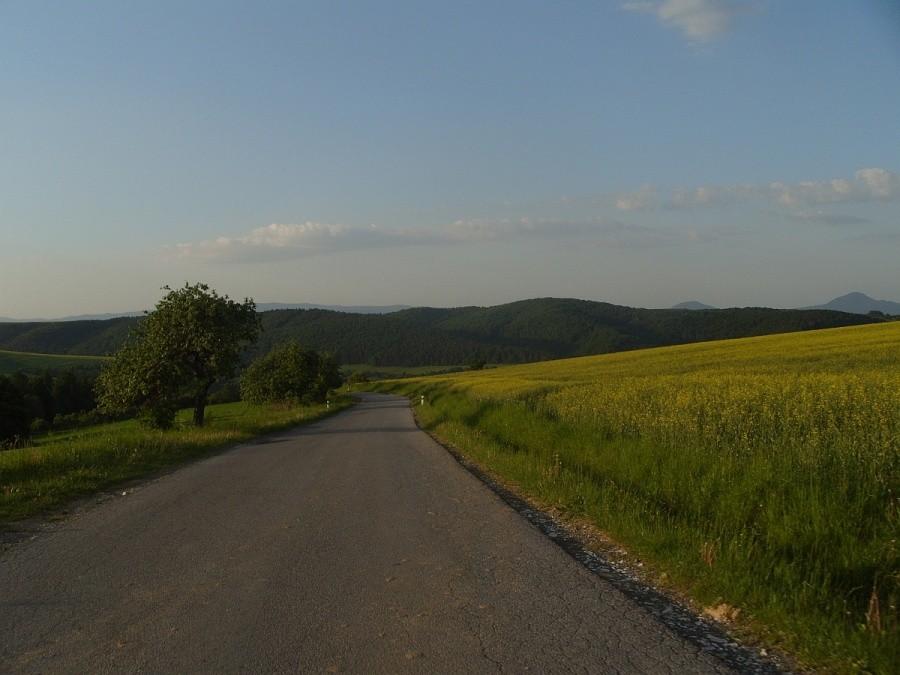 zjazd koło rzepaku