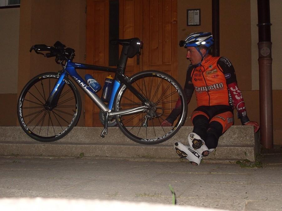 Gorlice - spalony, obdarty...ale rower cały ;)