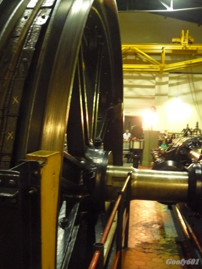 Koło linowe - 6m średnicy.