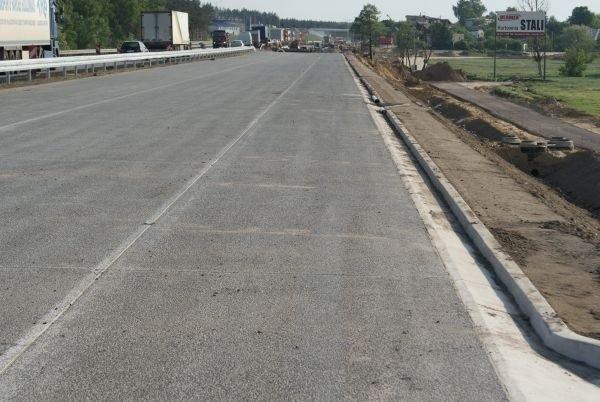 po nowiutkiej betonowej S8
