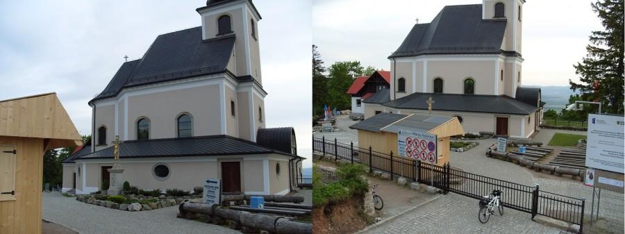 I tytułowe Sanktuarium dobrze ogrodzone żeby nikt zapewne ławeczki nie ukradł. Szkoda kiedyś każdy mógł wejść pomodlić się a teraz ??....