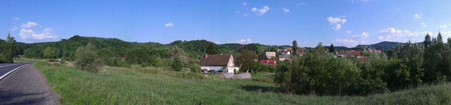 Jeszcze mała panorama Lewina za dnia mało kiedy mam tą okazję za dnia i w kierunku domu. O kurcze podjazd pod Ludową czeka shit....shit.....shit.....