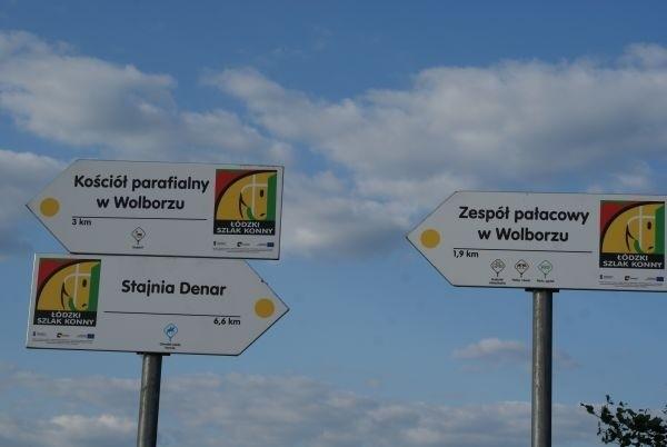 na szlaku konnym też są informacje, co, gdzie?