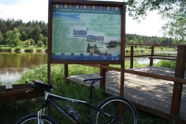 przy tarasie widokowym w Zakościelu