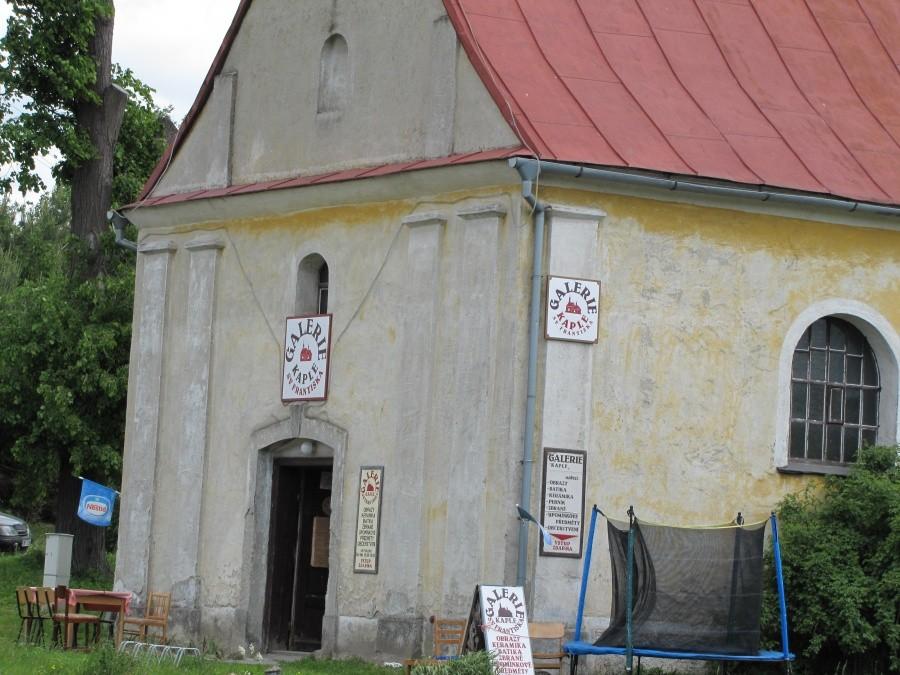 Kriżov . To nie kaplica , galeria w kaplicy