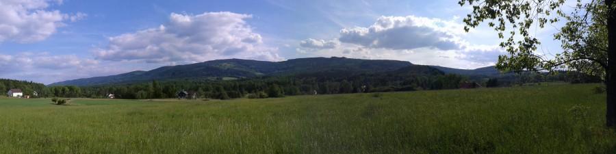 Przelot z Polanicy na Bystrzycę, Starkówek i góry Bystrzyckie.