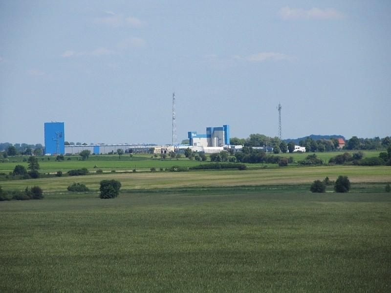 Kiszkowo - zakład LNB z oddali
