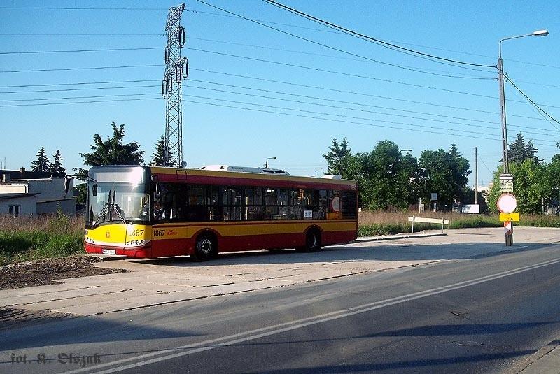Tymczasowa pętla przy Kombajnostów