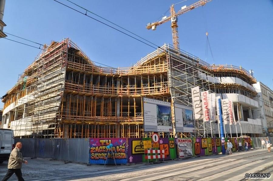 Katowice - Budowa nowego dworca kolejowego z galerią handlową