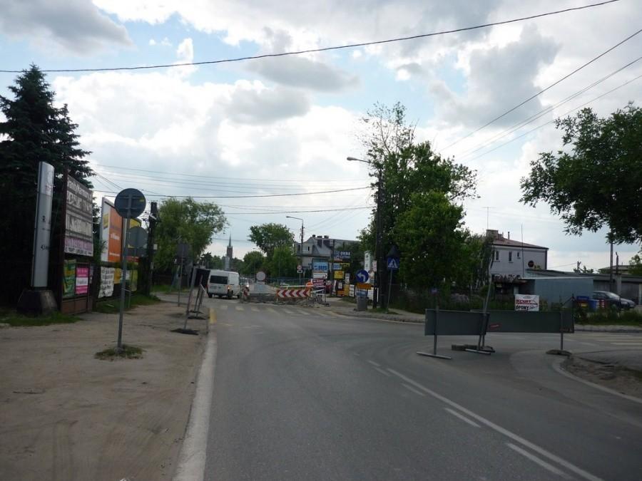 Trakt Lubelski nieprzejezdny