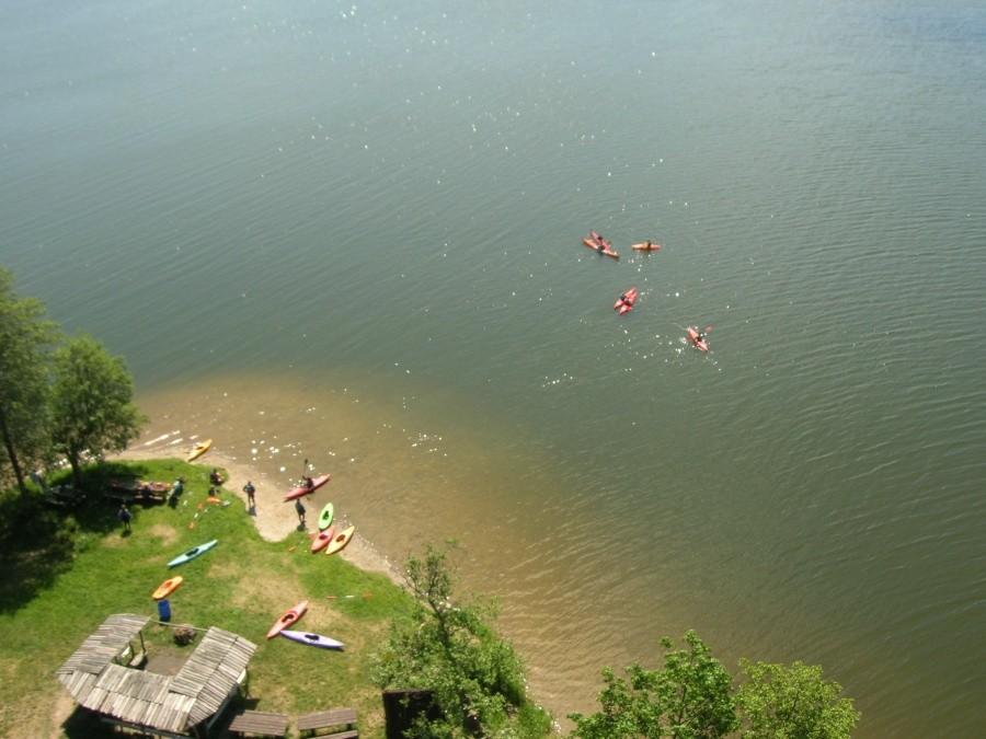 Widok na jeziora