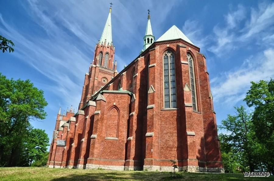 Piekary Śląskie - Neogotycki kościół kalwaryjski Zmartwychwstania Pańskiego