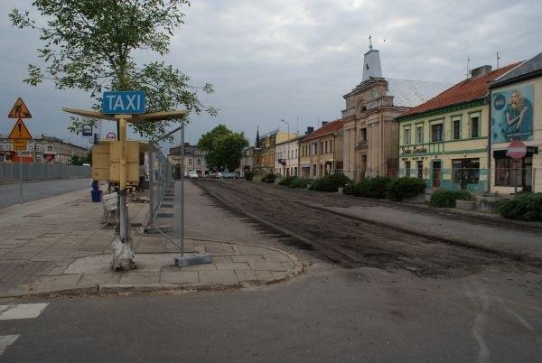 rewitalizacja centrum Tomaszowa, zaczęta, wreszcie nareszcie :)