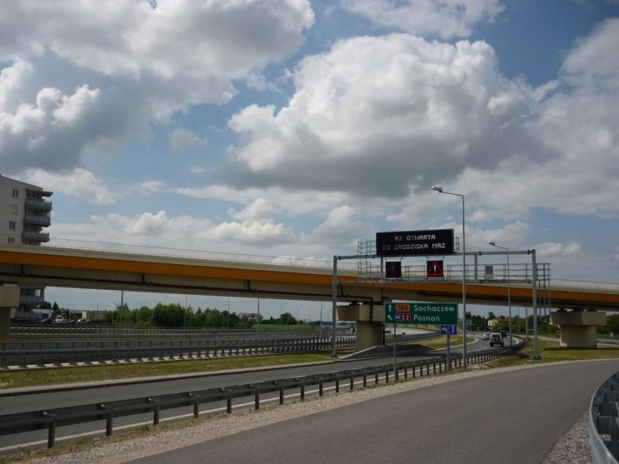 Wylotówka na Poznań