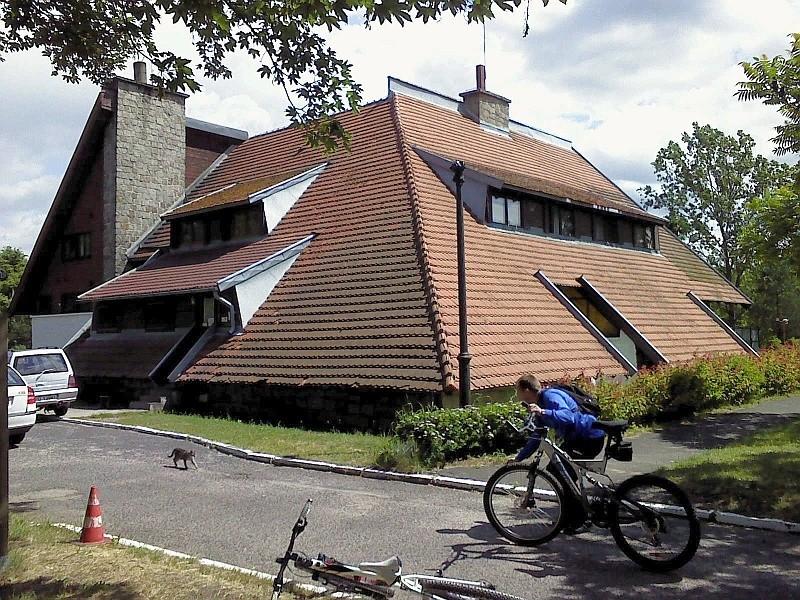 Hotel Ledos w Promnie i witający nas kotek