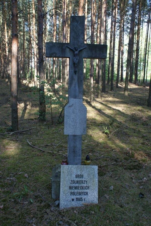 znalazłam, ta stoi w lasku koło Zwierzyńca - Wolborza