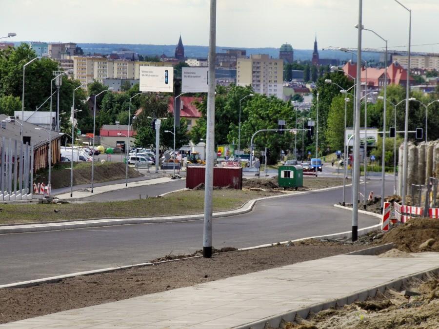 Ulica Warcisława - widok z dnia 3 czerwca 12 r.