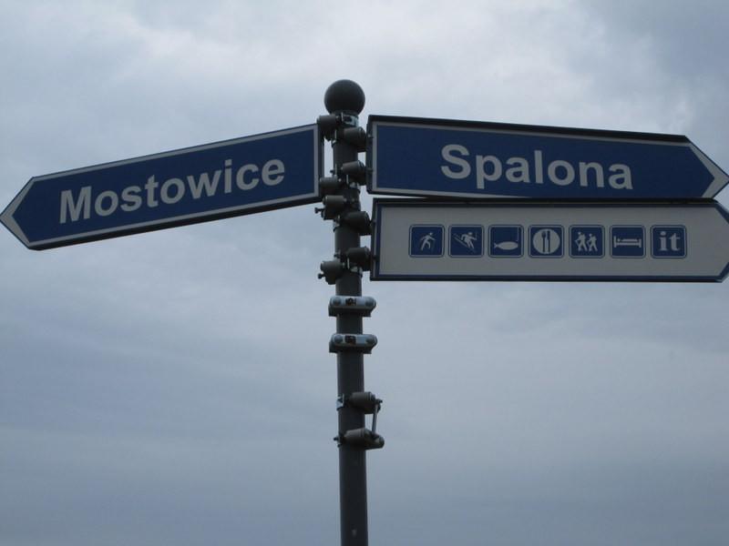 Kierunkowskaz na Spaloną