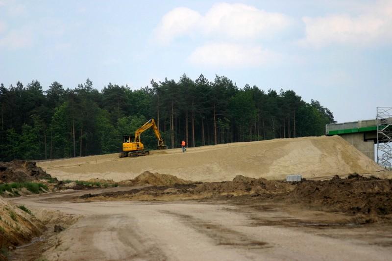 Budowa A4, Las Mrowelski