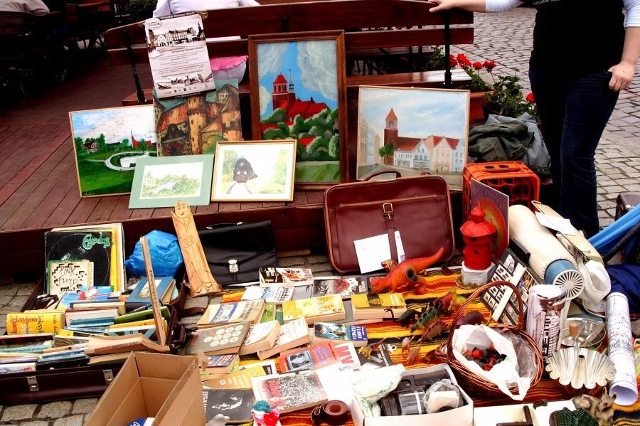Stoiska na Pchlim Targu w Tczewie