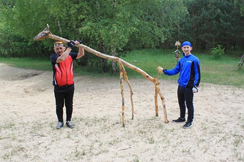 tak blisko z żyrafą