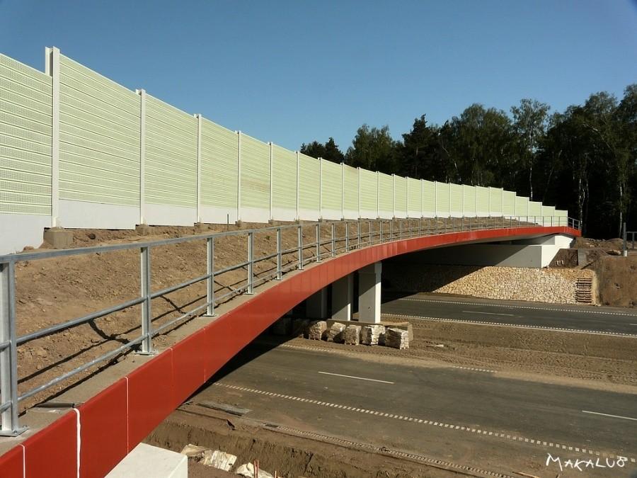Przejście nad A1 w Bytomiu