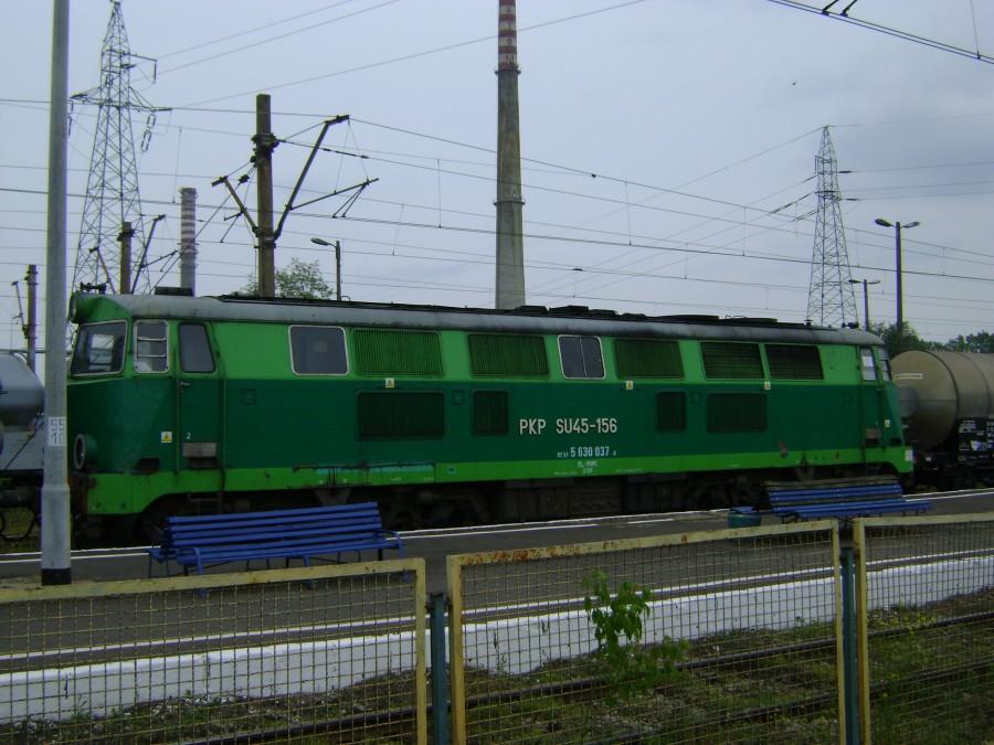 SU45-156 na stacji Tomaszów Mazowiecki