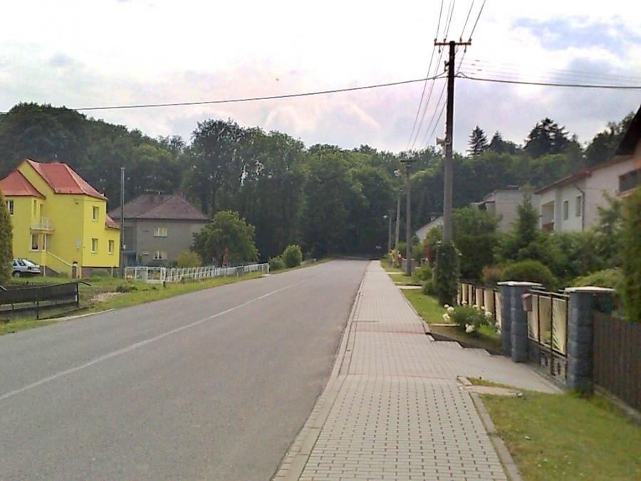 Šilheřovice. Teraz czeka mnie podjazd.