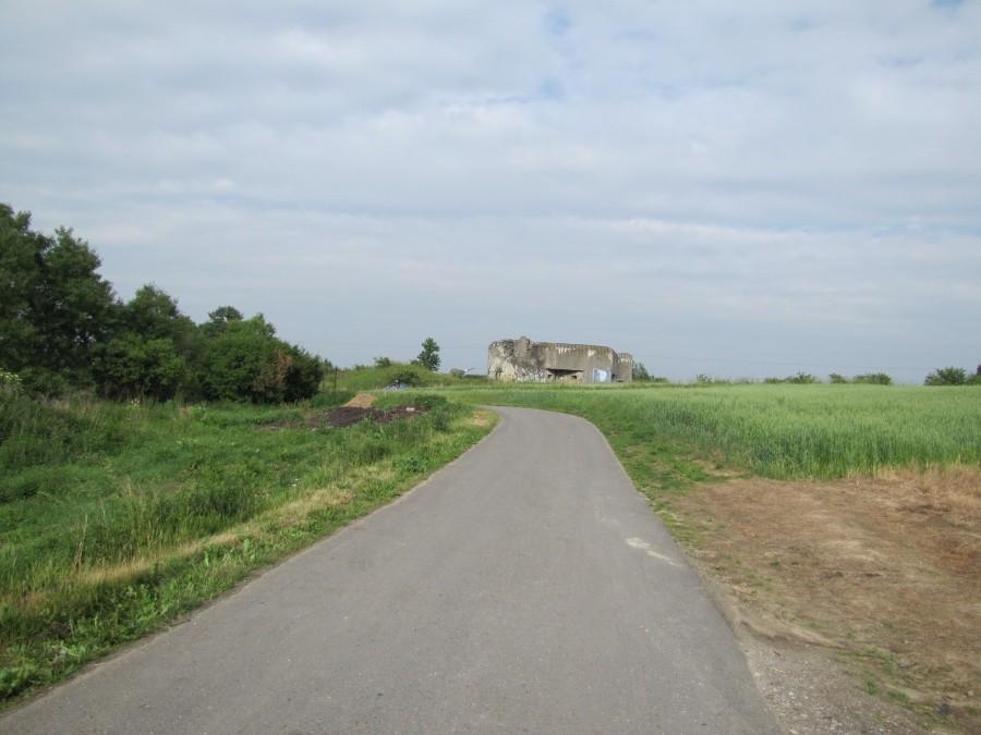 I kolejny bunkier , to już Drakovice