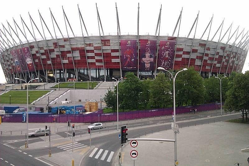 Stadion Narodowy dwa dni przed Euro