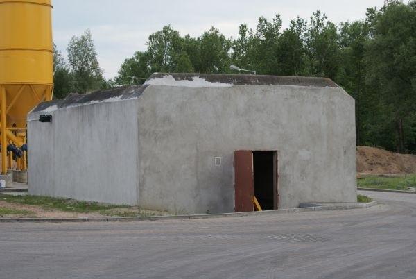 garaż nr.24 na armatę przeciwpancerną Ragelbau 701 (dostępny, ale już w tej chwili na terenie prywatnym)