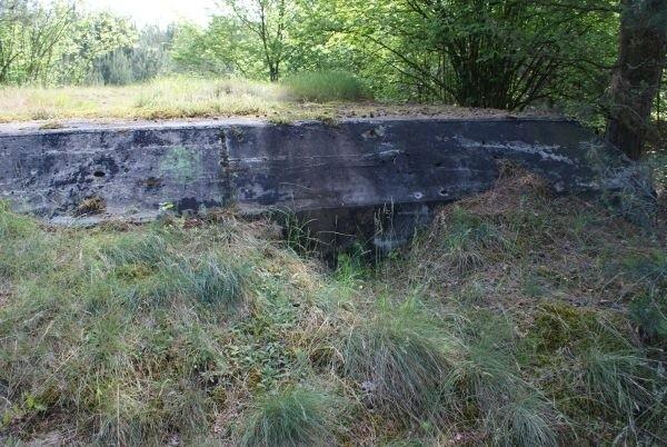 garaż nr.30 na armatę przeciwpancerną Ragelbau 701 (dostępny, również wnętrze, w lesie)