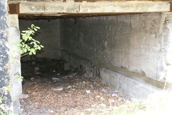 wnętrze schronu nr.30