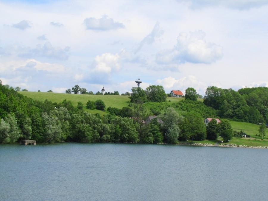 Widok z zapory w Žermanicach