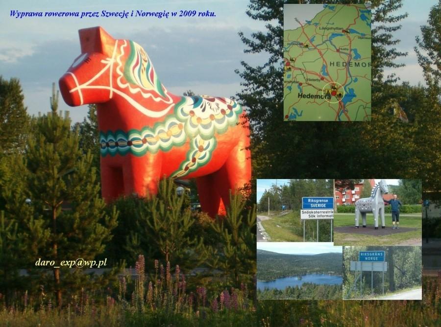 Wyprawa rowerowa przez Szwecję i Norwegię w 2009 roku, 1250km.