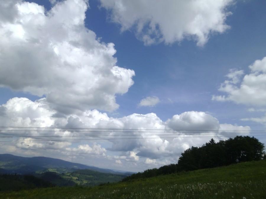 Oprócz błękitnego nieba .... nic mi dzisiaj nie potrzeba :)