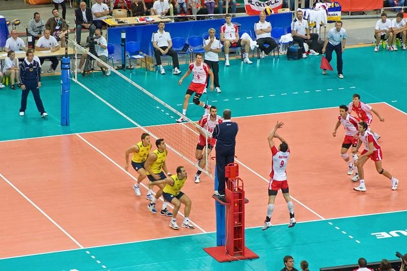 Katowice - mecz Polska Brazylia