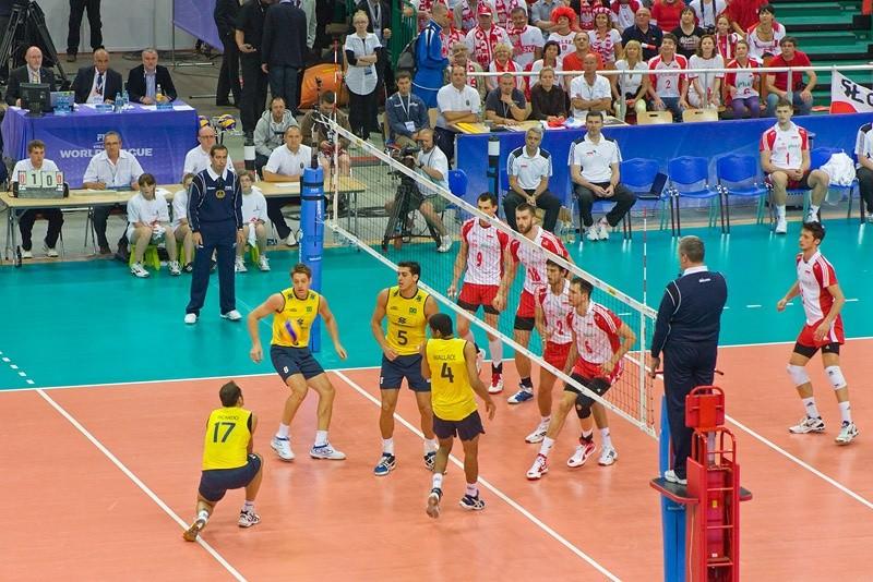 Katowice - mecz Polska Brazylia
