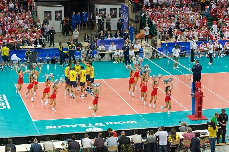 Katowice - mecz Polska Brazylia