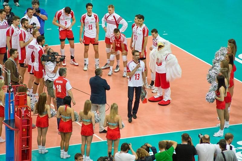 Katowice - mecz Polska Brazylia