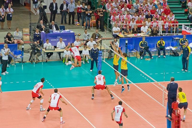 Katowice - mecz Polska Brazylia