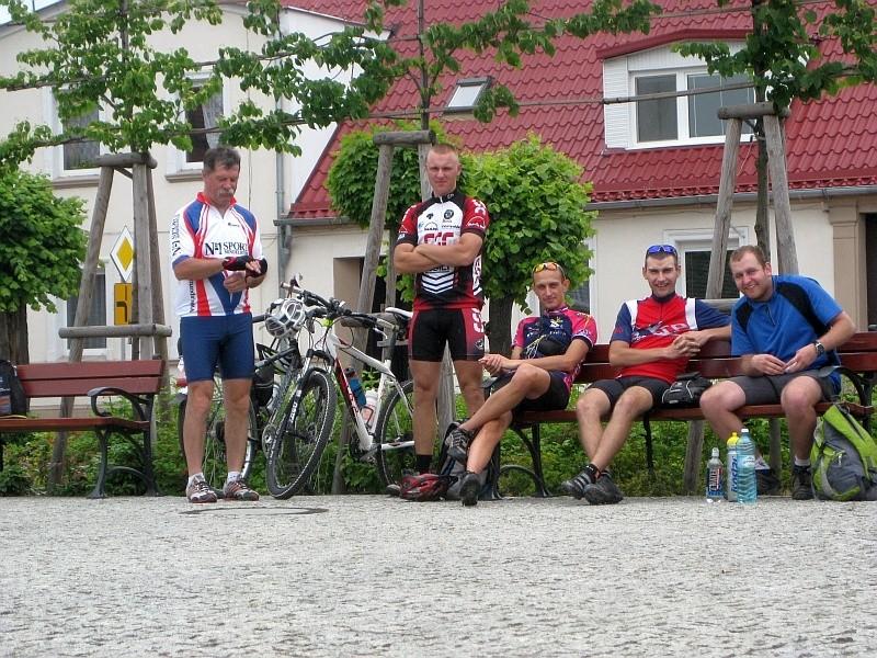 na rynku w Barcinku