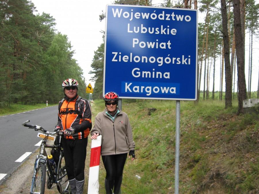 Z miejscowosci Wilcze w woj. wielkopolskiem jedziemy do Kargowej w woj. lubuskim