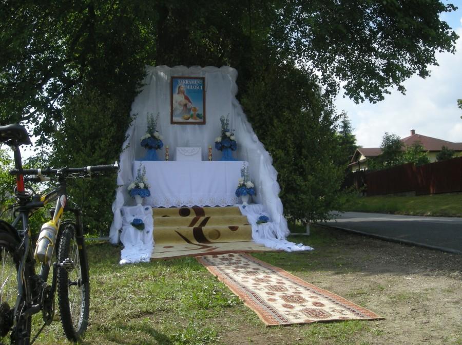 Mirów - ołtarz Bożego Ciała